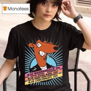 Screeching Weasel Pittsburgh Cleveland And Cincinnati Cigarettes T Shirt