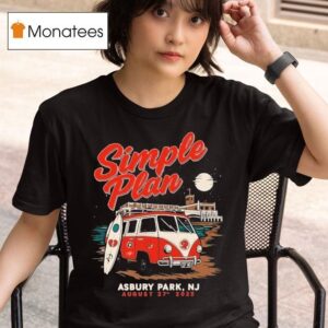 Simple Plan Stone Pony Summer Tour Van T Shirt