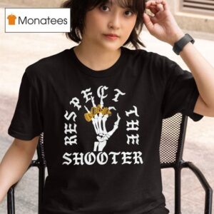 Skeleton Rings Respect The Shooter T Shirt
