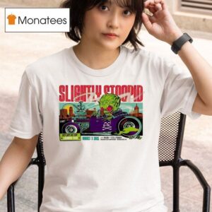 Slightly Stoopid Step In The Sun Summer Tour Ford Idaho Center Amphitheater Nampa Id July T Shirt