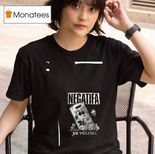 Snoopy Negatifa Joe Violence Japanese T Shirt