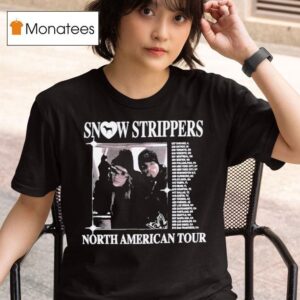 Snow Strippers North American Tour T Shirt