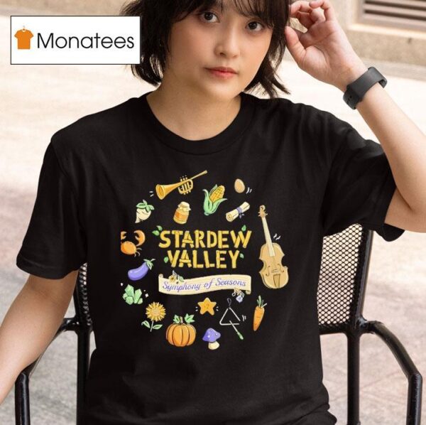 Stardew Valley Concert Symphony Of Seasons Tour T Shirt