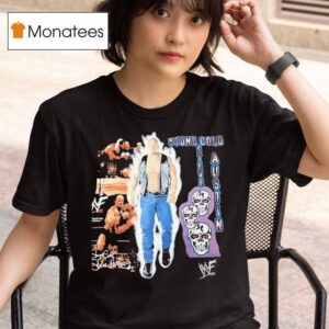 Stone Cold Steve Austin Wwe Skulls Vintage T Shirt
