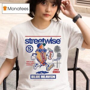 Streetwise Blue Heaven Dope Dogs Since T Shirt