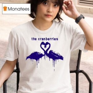 The Cranberries Heart Flamingo T Shirt