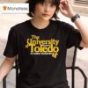 The University Of Toledo Rockets In Tower Shadows T Shirt