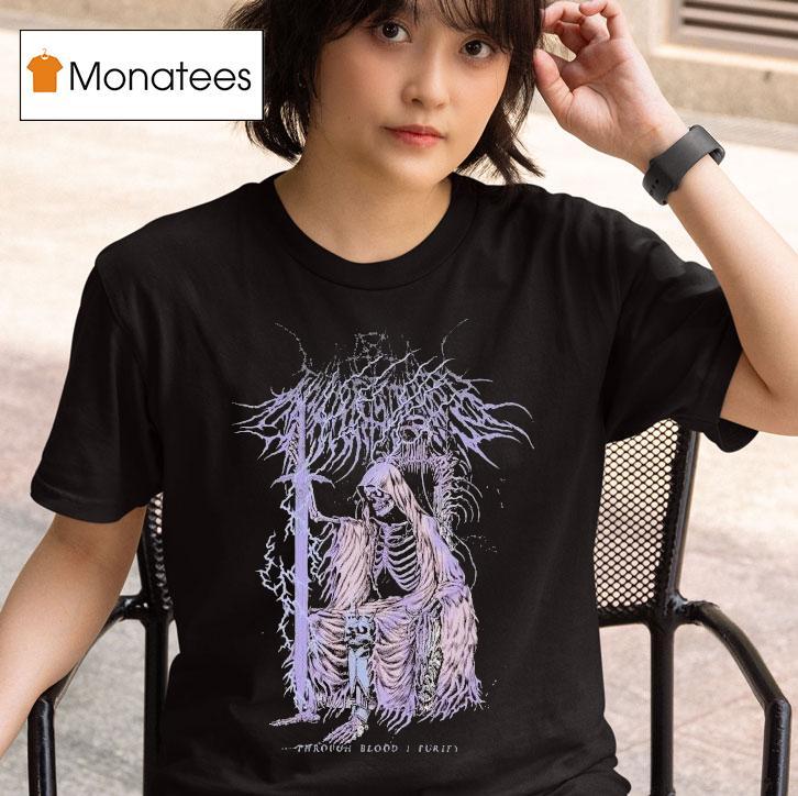 Thy Art Is Murder Through Blood I Fruity Skeleton King T Shirt
