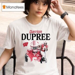 Wisconsin Ncaa Football Darrion Dupree T Shirt