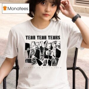 Yeah Yeah Yeahs Hidden In Pieces Tour Faces S T Shirt