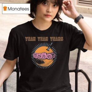 Yeah Yeah Yeahs Moon Rose Sword T Shirt