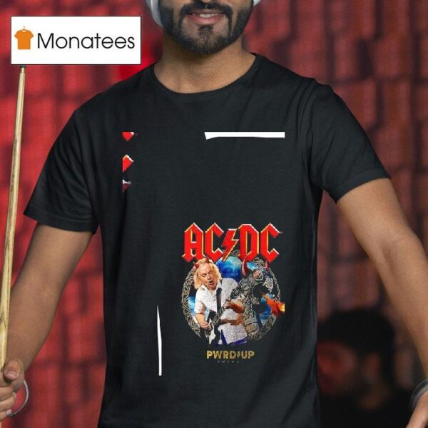 Acdc Oslo Pwr Up Event Tour T Shirt