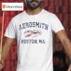 Aerosmith Boston Ma Lobster T Shirt