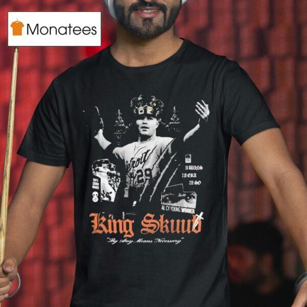Andy Ibez Wearing King Skuub By Any Means Necessary T Shirt