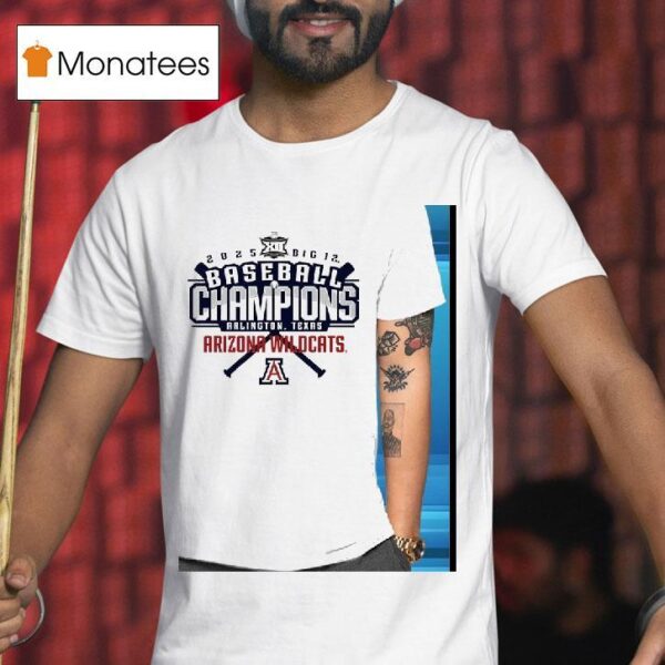 Arizona Wildcats Baseball Champions Big T Shirt