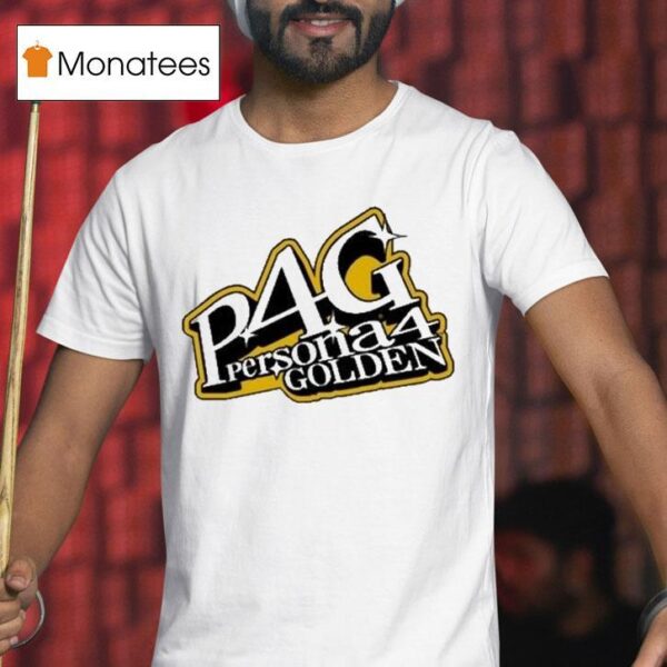 Atlus Persona Golden Logo T Shirt