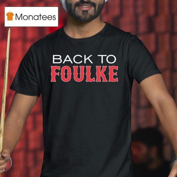 Back Foulke Boston Red Sox T Shirt