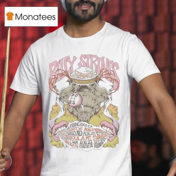 Billy Strings Engine Summer Tour T Shirt