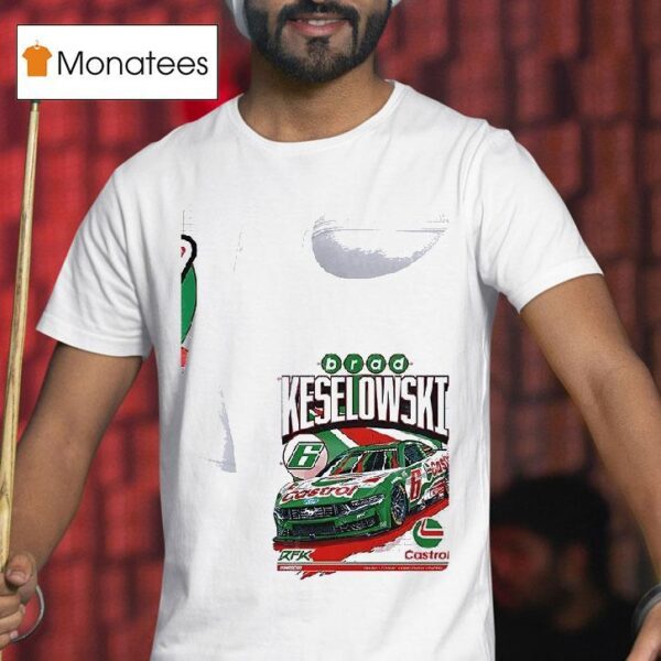Brad Keselowski Castrol Graphic T Shirt