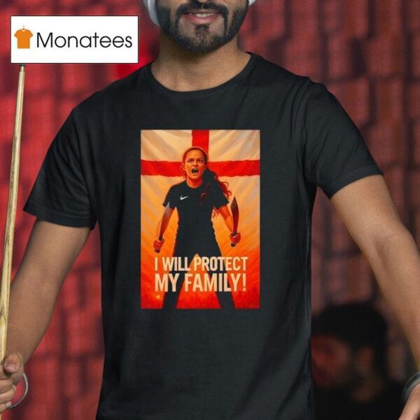 Brave Girl I Will Protect My Family T Shirt