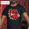 Bulldog Cleveland Browns T Shirt