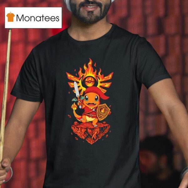 Charmander In The Style Of Link T Shirt