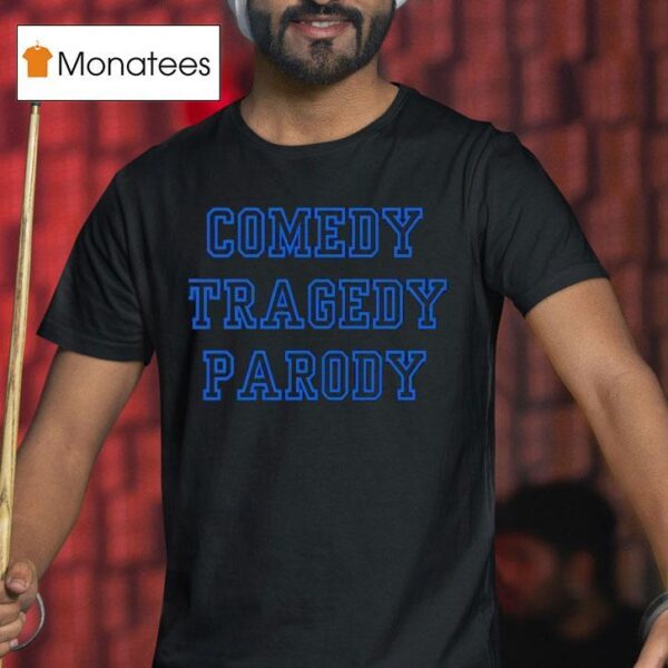 Comedy Tragedy Parody T Shirt