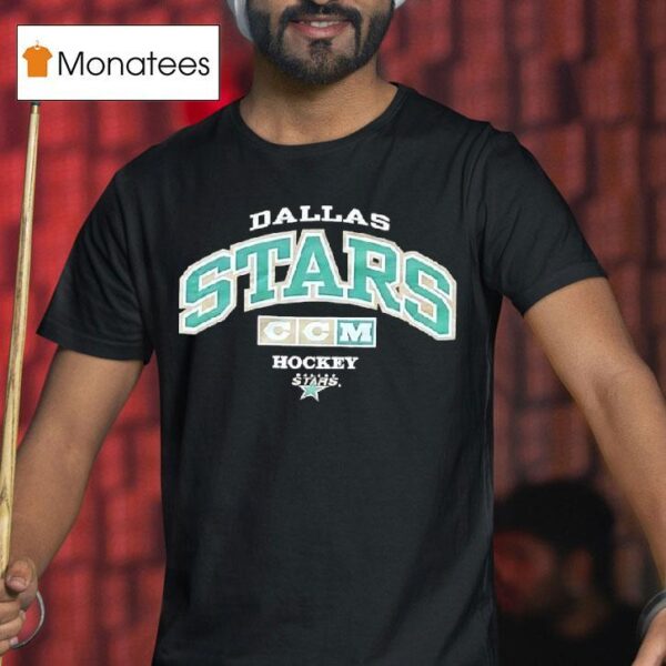 Dallas Stars Hockey Ccm T Shirt