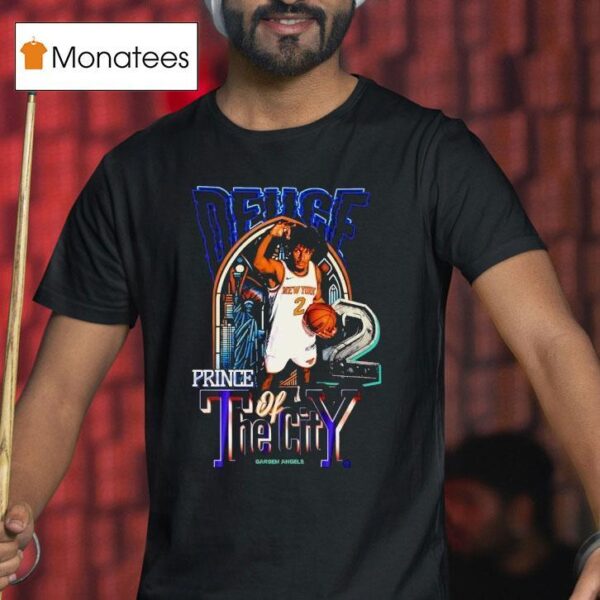Deuge Miles Mcbride Prince Of The City New York Knicks Baseball T Shirt