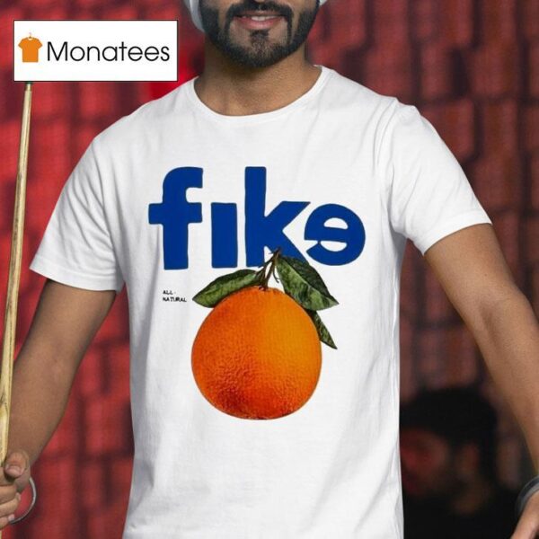 Dominic Fike Orange All Natural T Shirt