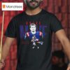 Drake Maye New England Patriots Football Signature T Shirt