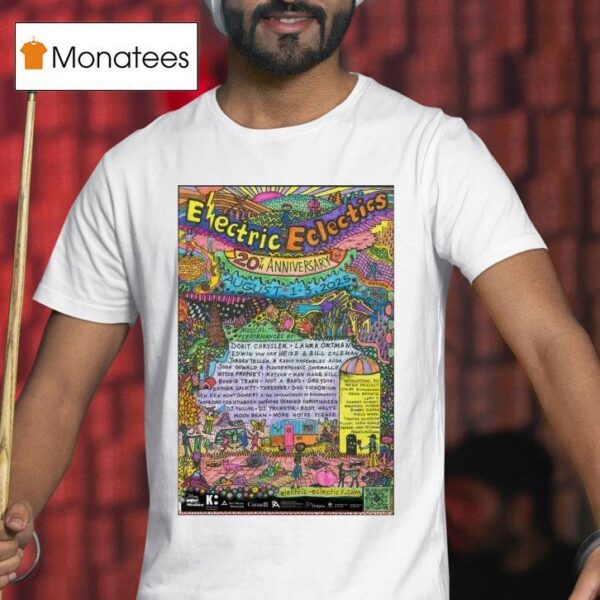 Electric Eclectics Festival Th Anniversary Meaford On T Shirt