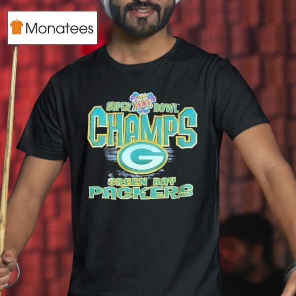 Green Bay Packers Super Bowl Xxxii Champs Vintage T Shirt