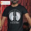 I Am The Rock Against Which The Surf Crashes Nothing Can Break Me Valkyrie T Shirt