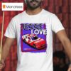 Jesse Love Whelen Chevrolet Nascar Xfinity Series Car T Shirt