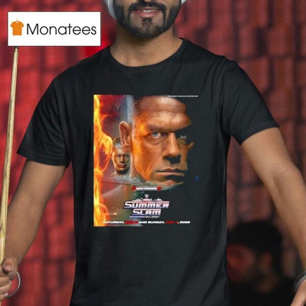 John Cena And Cody Rhodes Summerslam T Shirt