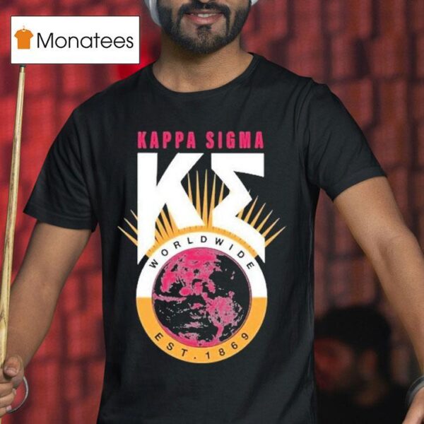 Kappa Sigma Worldwide Est T Shirt