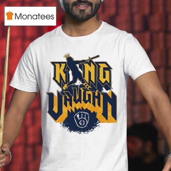 King Vaughn Milwaukee Brewers Baseball T Shirt