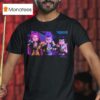 Kpop Demon Hunters Mira Rumi And Zoey Eating Ramen Angrily T Shirt