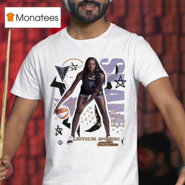 Laeticia Amihere Slam Golden State Valkyries Wnbpa T Shirt
