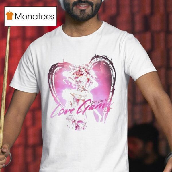 Let S Play A Love Game Graphic T Shirt
