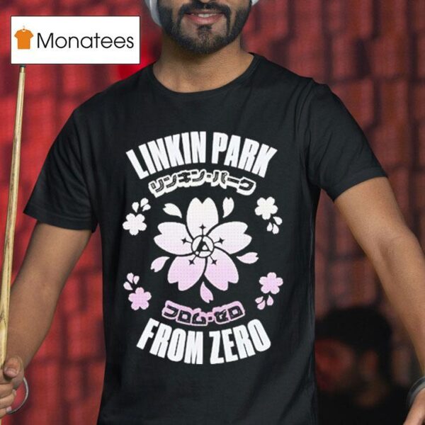 Linkin Park From Zero World Tour X Peace And After Japan Sakura T Shirt