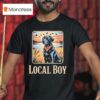 Local Boy Black Lab Hunting Dog T Shirt