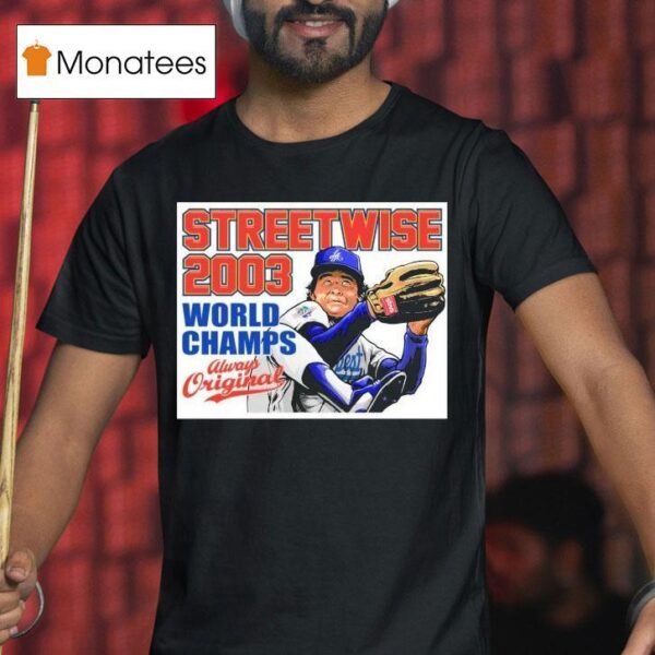 Los Angeles Dodgers Streetwise No Hitter World Champs T Shirt