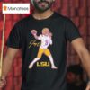 Lsu Tigers Football Jayden Daniels Signature T Shirt