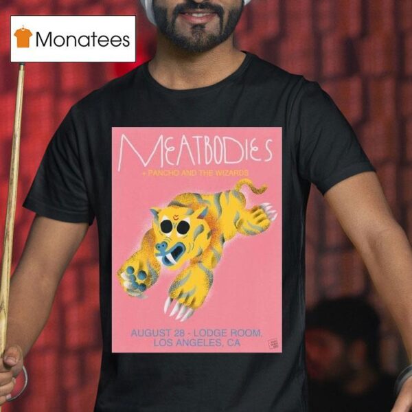 Meatbodies Lodge Room In Los Angeles Ca T Shirt