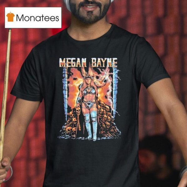 Megan Bayne Skulls Lightning T Shirt