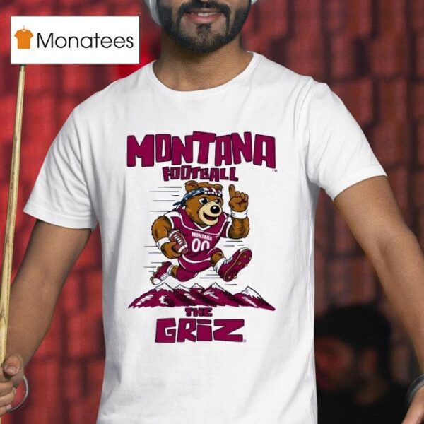 Montana Monte Football The Griz T Shirt