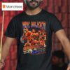 New York Knicks We Bleed Orange And Blue Team Basketball Graphic T Shirt