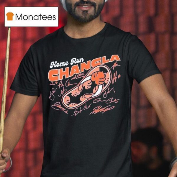 New York Mets Home Run Chanca Signatures T Shirt